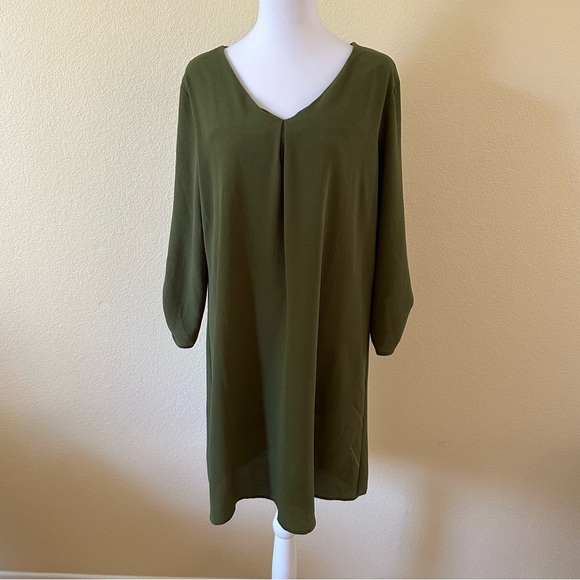 Charming Charlie Women Dress Green Size L. - Picture 1 of 7